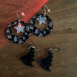 Halloween earrings set of 2